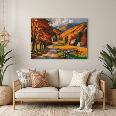 USA State Vermont Brown Metal Wall Art