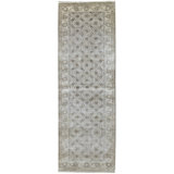 Hand-Knotted High-Quality Camel and Ivory Runner