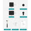 6 Pair Stackable Shoe Storage Cabinet