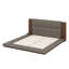 Lit plateforme tapissier avec tablette de chevet-1270173987