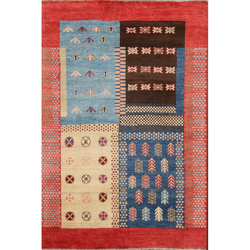 Tapis 100% super Kazak 100% teinture végétale