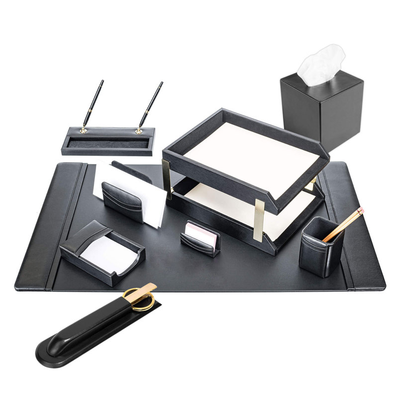 Ensemble d'organisation de bureau Cateria, Or