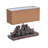 Ekkehard Resin Rabbit Table Lamp with Rectangle Linen Shade-94320528