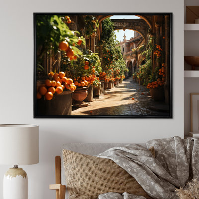 Koleigh, Séville, orange, arbres sur toile