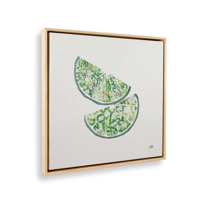 Reproduction d'art sur toile «Juice fruits viii» par Laura Gibson
