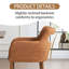 Chaise de salle à manger rembourrée avec accoudoirs-736720984