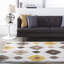 Tapis brun crocheté à la main Croghan Ikat-31097574