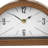 Iron Quartz movement / Crystal Tabletop Clock in Black