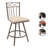 Sunnydale Lennix 26" Swivel Counter Stool-238723748