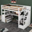 Lit mezzanine simple avec tiroirs Hilderbran Kids-458398111