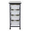 Commode de rangement à 4 tiroirs Gatun