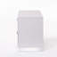 Modern White Nightstand With Legs - Bedroom Storage Chic Quality Side Table