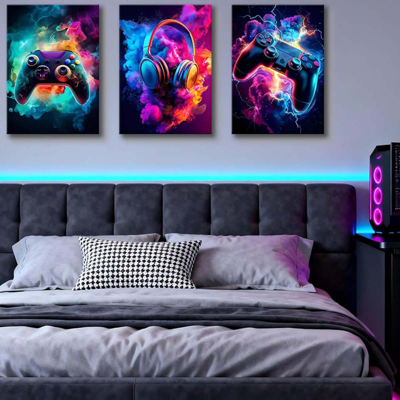 3 Piece Wrapped Canvas Print