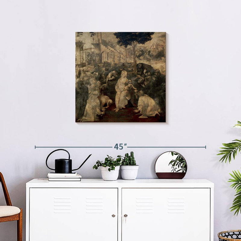 Adoration des mages, H 24 po x l 24 po