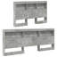  Storage Headboard Concrete 120 Cm Engineered Wood-952352258-952352277