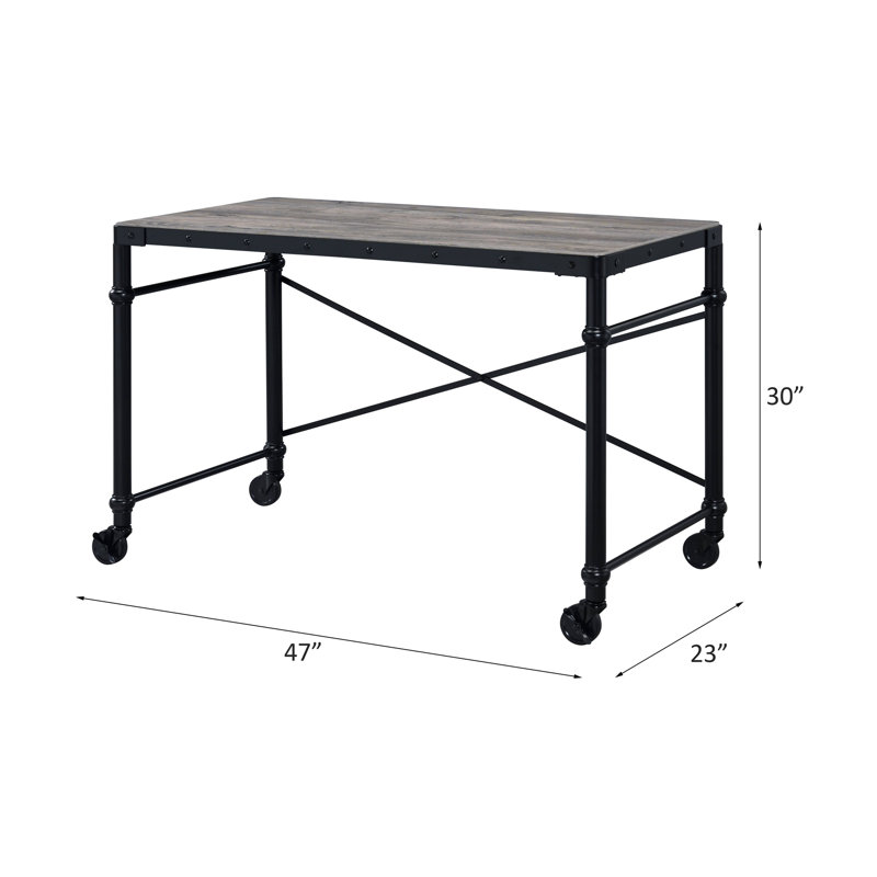 Versatile Rustic Writing Desk for Efficient Work and Study