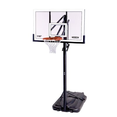 Lifetime Height Adjustable Portable Basketball Hoop (54"" Polycarbonate Backboard) -  90600