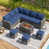 Dark Blue Cushion/Gray Frame is out of stock