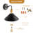 Wrought Iron Wall Light(Set Of 4)-504654610