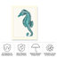 Toile d'extérieur Fab Funky «Blue Underwater Scenes 2 C»-87944776