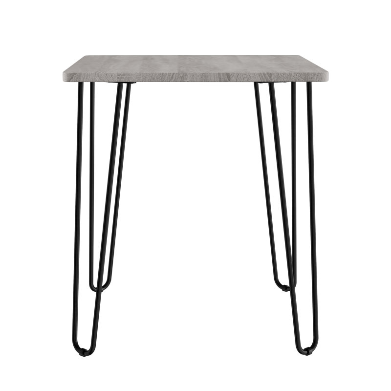 Table de bout moderne avec pieds en épingle Howse