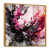 Toile avec cadre flottant or