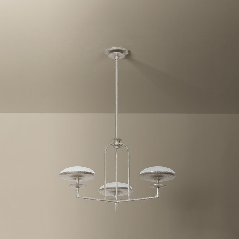 2 lumières DEL Troy Lighting Pacific, Trois lumières, L 16,25 po x l 45 po x P 45 po