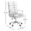 Chaise de bureau en similicuir Rusank-292763872-308039069