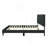 Queen Sized Tufted Bed in a Box w/ USB-114236362
