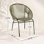 Chaise en osier, ensemble de 2