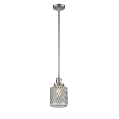 Luminaire suspendu cylindrique à 1 lumière Iyana