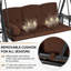 3 Person Porch Swing with Canopy-1225697583