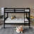 Jeananne Kids Twin Over Twin Bunk Bed-263863365