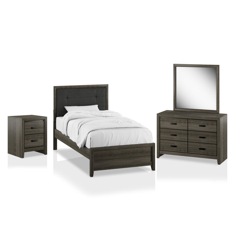 Solid Wood Piece Bedroom Set, Full / Double