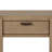 Antonio Curved 1-Drawer Console Table - Toffee-984294686