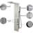 52.55 Shower Panel With Fixed Shower Head-97933617