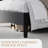 Velvet Upholstered Platform Wingback Bed With Storage Shelf And Charging Station-874117892-874117889