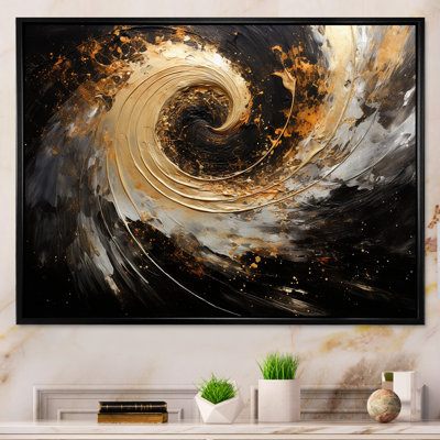" Celestial Contrast Spirals I "