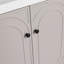 Meuble-lavabo autoportant et 3 portes d'armoire et lavabo, meuble-lavabo de salle de bain-113448621-113448619