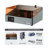 Ortur R2 20W Laser Engraver and Cutter Machine - 11.81 x 8.26 Inch Work Area - Fully Enclosed Class 1 Safety & Smart HD Camera with Screen - For Wood, Metal, and Acrylic