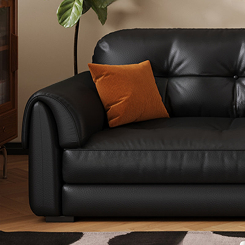 Canapé moderne et simple à lumière droite de luxe, H 32,28 po x l 67 po x P 38,18 po