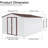 12ftx10ft Outdoor Metal Storage Sheds-117464496