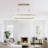 Dimmable Led Geometric Chandelier