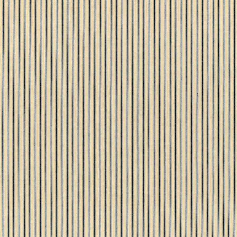 Tissu à rayures Wellfleet, Chambray