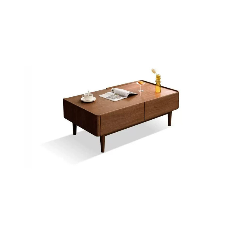 Minimalist style coffee table, 17.32" H x 39.37" L x 23.62" W