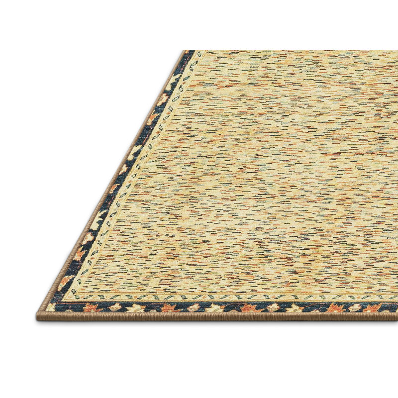 Tapis abstrait à motif abstrait moderne 3404, Rectangle 5 pi x 7 pi