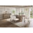 Marielle 84" Oval Pedestal Dining Table, Cocoa