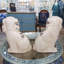 Porcelain Staffordshire Dog Figurines Pair-949343650