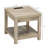 End Table and Built-In Outlets