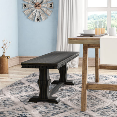 Banc de cuisine en bois Shoshone